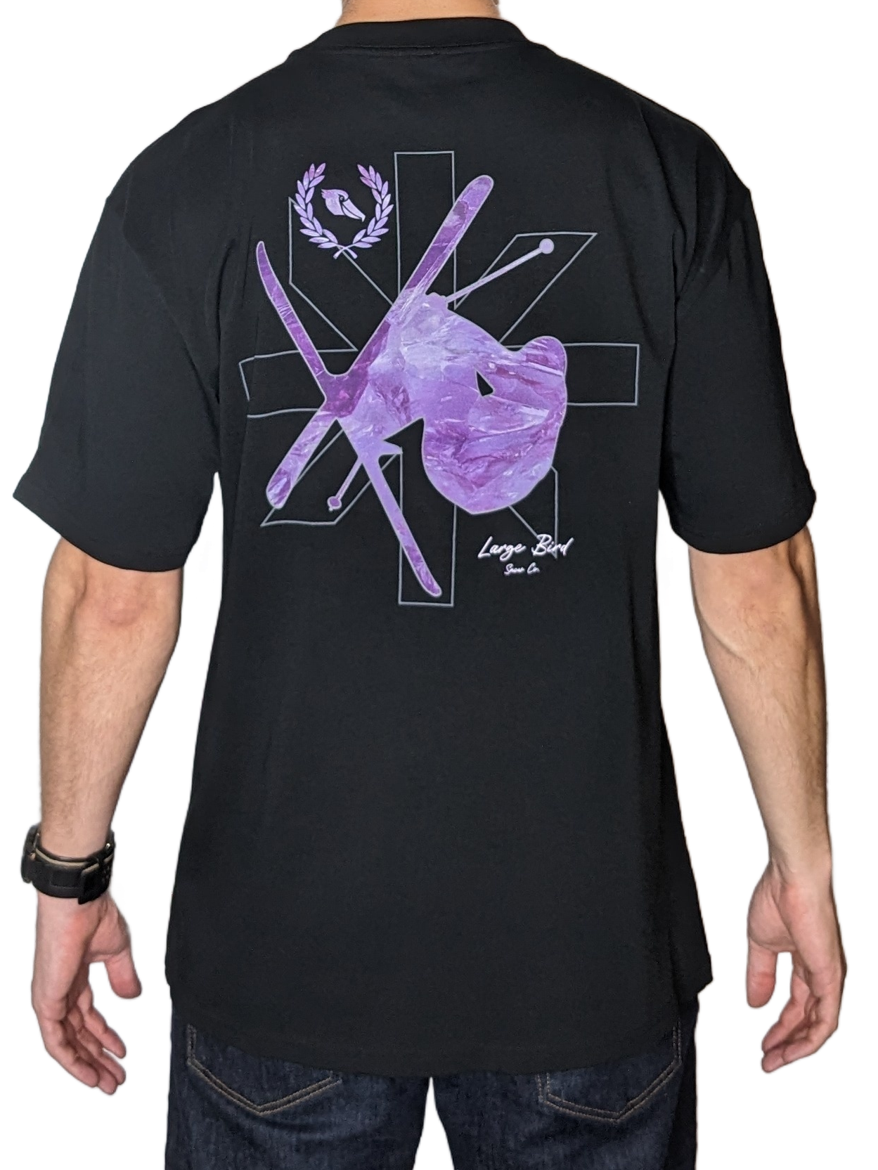 Flex Oversized Tee - Hyacinth