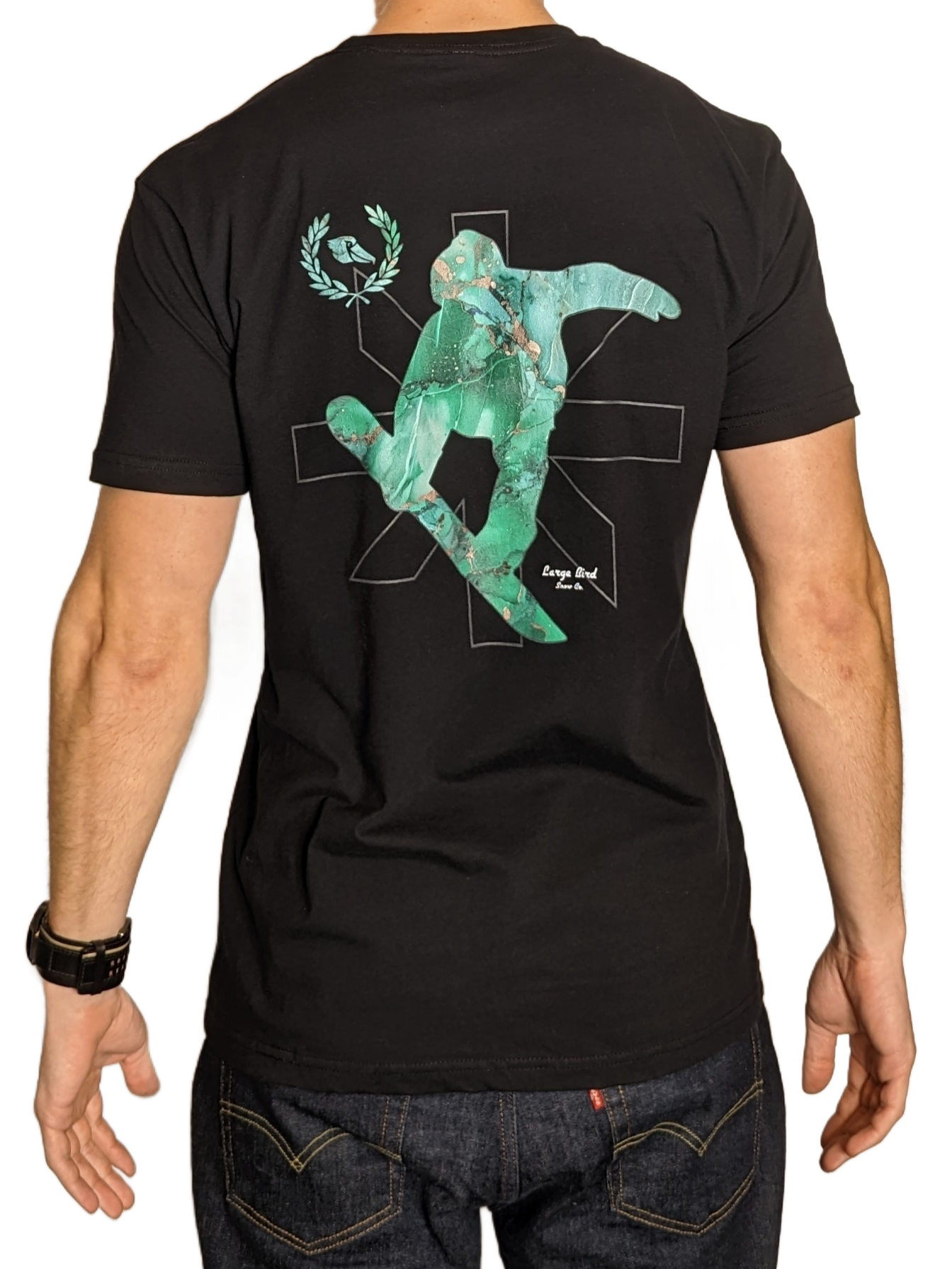 Marble Tee - Jade